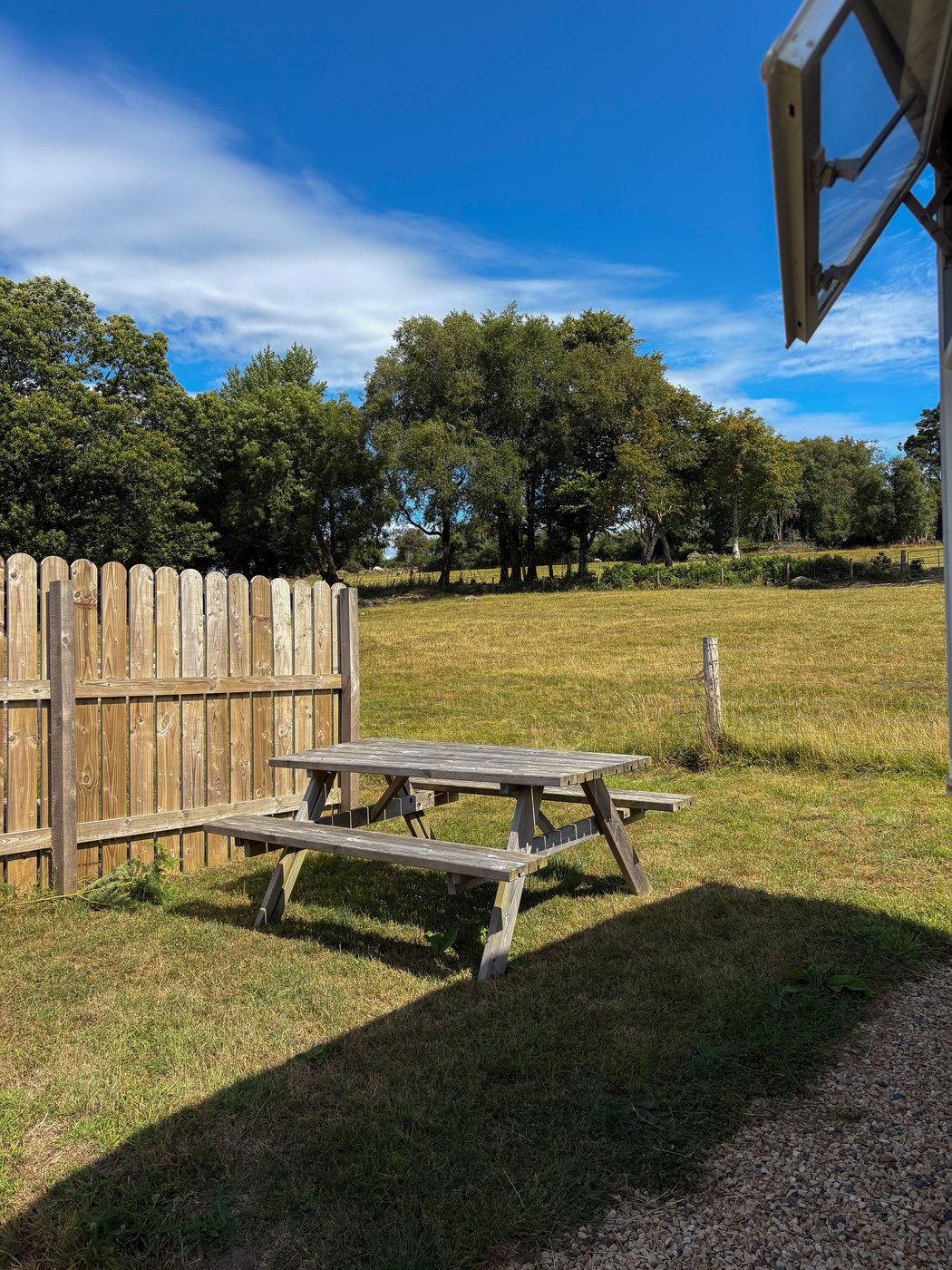 Outdoor seating