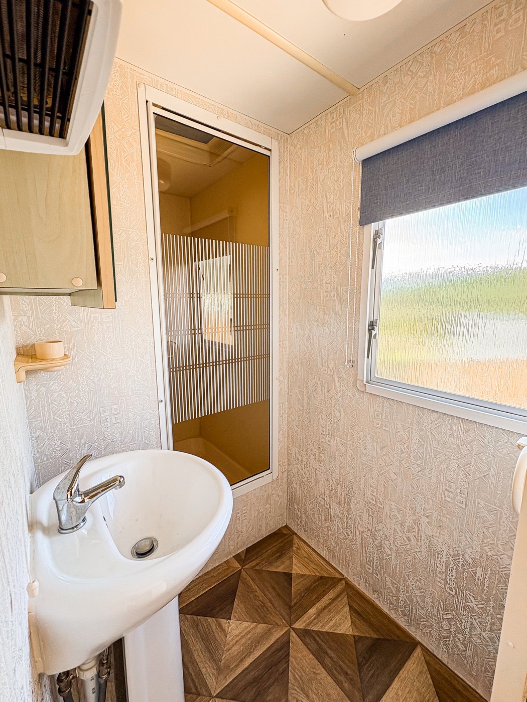 Hand-washing area